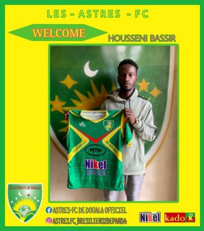 ELITE ONE : Bassir HOUSSEINI quitte Dragon de Yaoundé et rejoint Astres de Douala