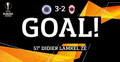 Didier LAMKEL ZE buteur mais l‘Antwerp éliminé de l‘Europa League