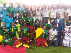 DJEMBE et MBIANDJEU vainqueurs de la Coupe de l‘UNIFFAC 2018 avec les Lionceaux U17