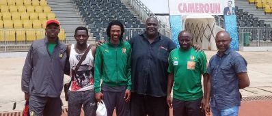 Le MG de l‘EFBC à l‘entraînement des Lions U23 à Yaoundé