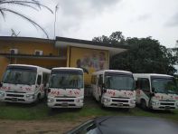 Réception des nouveaux bus de l‘EFBC