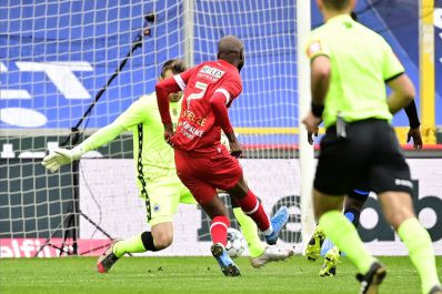 Didier LAMKEL ZE buteur et l‘Antwerp dominent le FC Bruges