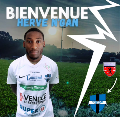 Hervé NGAN signe avec Pouzauges Bocage FC Vendée