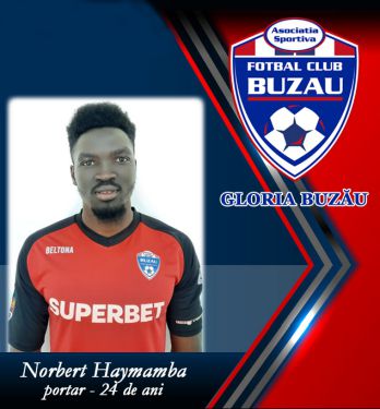 Norbert HAYMAMBA signe au FC Gloria Buzãu en deuxième division roumaine