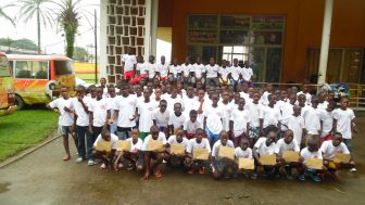 Les 88 finalistes de la Coupe TOP 2016 venus des 10 régions du Cameroun