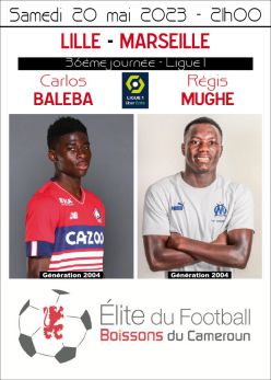 Retrouvailles Carlos BALEBA & Régis MUGHE en Ligue 1