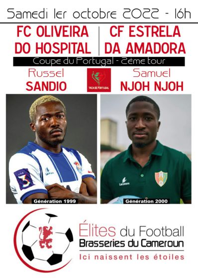 Russel SANDIO et FC Oliv. Hospital éliminent Estrela Amadora en Coupe du Portugal