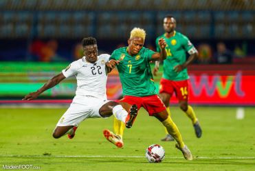 CAN 2019 : Clinton NJIE titulaire contre le Ghana