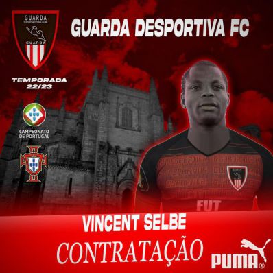 Vincent SELBE nouveau joueur de Guarda Desportiva FC