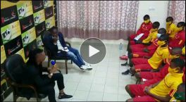 La légende Rigobert SONG est venu à la rencontre des stagiaires de l‘EFBC