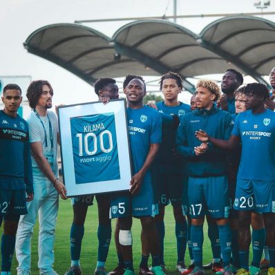 100ème match de Ligue 2 pour Guy Marcelin KILAMA