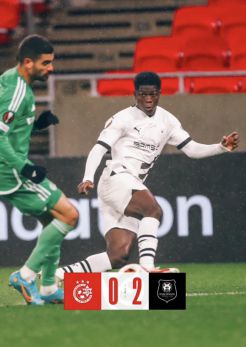 Aboubakar NAGIDA débute en pro en Europa League avec le Stade Rennais