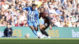 1er match en Premier League pour Carlos BALEBA avec Brighton