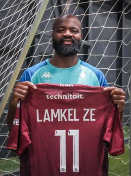 Didier LAMKEL ZÉ de retour au FC Metz en Ligue 1 française
