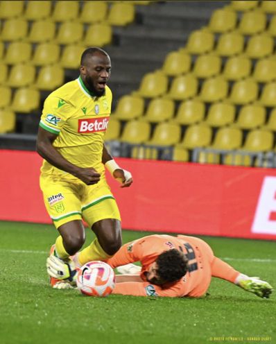 Ignatius GANAGO et le FC Nantes qualifiés pour les demi-finales de la Coupe de France 2023